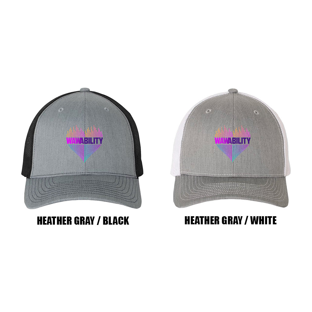 WAWABILITY Snapback Trucker Hat - Color Logo