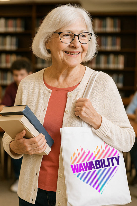 WAWABILITY Personal Tote Bag - Color Logo
