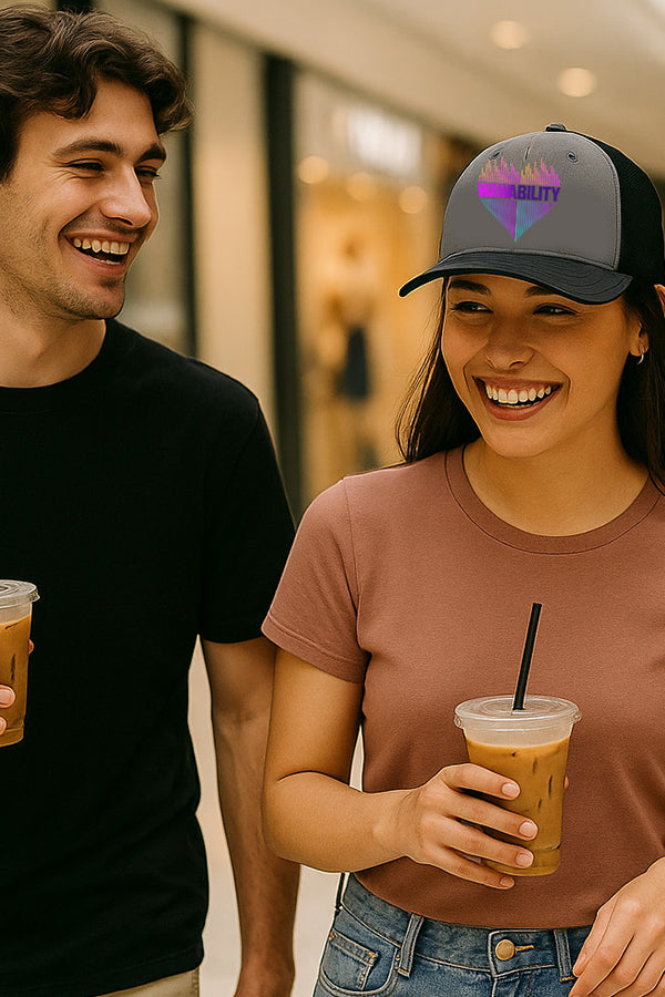 WAWABILITY Snapback Trucker Hat - Color Logo