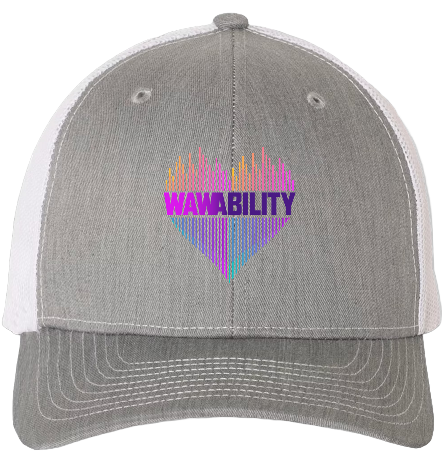 WAWABILITY Snapback Trucker Hat - Color Logo